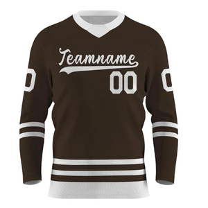 Maillot de hockey sur glace 100% polyester, taille adulte, sans manches, couleur unie, personnalisable, unisexe, toutes saisons, vêtements d'entraînement sportifs - Product Image 2