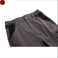Shorts de travail cargo pour hommes, uniforme de construction industrielle, imprimé, coton et polyester, pantalon court d'extérieur pour adultes