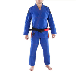 Ensemble de karaté unisexe 2 pièces 100 % coton, confortable, couleur unie, léger et respirant, pour adultes, idéal pour les sports d'intérieur - Product Image 1