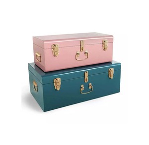 Industrial Style <b>Metal</b> Treasure Container - Product Image 3