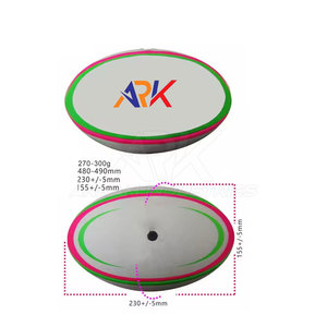 Ballon de rugby de terrain léger avec texture antidérapante de qualité supérieure, idéal pour les écoles, les clubs et les jeux d'équipe - Product Image 3