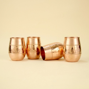 Vaso Julep de Cobre Puro, Vaso Premium para Cócteles, para Mint Juleps y Moscow Mules, Ecológico, de Grado Alimenticio, con Logotipo Personalizado - Product Image 3