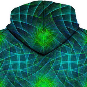 Sudadera con Capucha de Anime para Hombre, Sublimada con Estampado de Poliéster, Logotipo Personalizado de Alta Calidad, Estampado Completo, Tejido de Jersey Antiencogimiento - Product Image 6