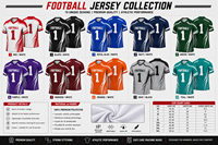 Camiseta de Fútbol Americano para Hombre, Transpirable, de Poliéster, Uniforme de Fútbol Americano con Malla Corta, Camiseta Deportiva Estampada de Secado Rápido, Ropa Deportiva para Equipo