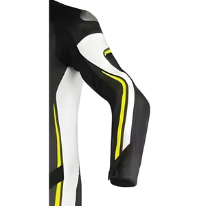 Traje de Motociclismo de Cuero Personalizado al por Mayor, Impermeable, Transpirable, Resistente al Viento, para Invierno, Color Sólido, Impresión Digital, Secado Rápido - Product Image 3