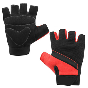 Gants de yoga unisexes antidérapants, demi-doigts, en coton, résistants à l'abrasion, pour Pilates, gym, fitness - Product Image 5