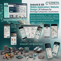 Software de IA para Diseño de Sitios Web y Aplicaciones Móviles Android iOS para Empresas de Bebidas, Software de IA ERP CRM, WordPress, Shopify, Comercio Electrónico