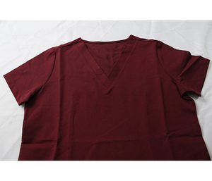 Hot Selling Contemporary Slim Fit Medical <b>Scrub</b> <b>Top</b> Side Slit Design Unrestricted Movement Gear Hospital Uniform For Women - Product Image 4