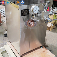 Homogenizer Susu Tekanan Tinggi untuk Pabrik Pengolahan Susu Industri, Baja Tahan Karat 304 Efisiensi Tinggi