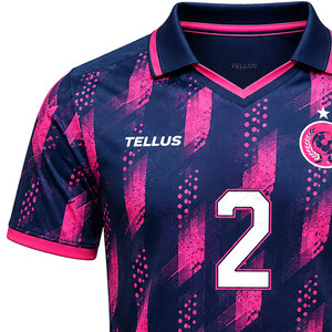 Uniforme de Fútbol Personalizado al por Mayor, de Secado Rápido, Económico, Amarillo y Negro, Conjunto Completo, Diseño Único - Product Image 5