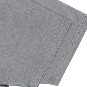 Camiseta OEM personalizada para hombre, venta al por mayor, estilo urbano vintage, de manga corta, talla grande, con hombros caídos, para hombre - Product Image 6