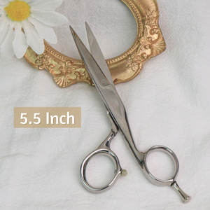 Ciseaux de coiffure professionnels à lame affûtée, vis réglable, finition miroir, pour coiffeurs et barbiers, en acier inoxydable, ciseaux de beauté pour salon - Product Image 6