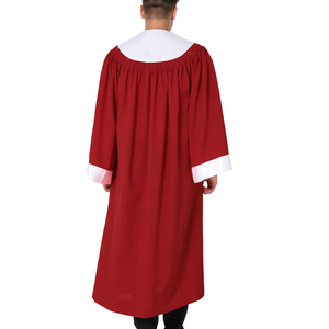 Túnicas de Coro Unisex de Alta Calidad al por Mayor OEM con Estolas, Paquete de Túnicas de Iglesia para Clero - Product Image 3