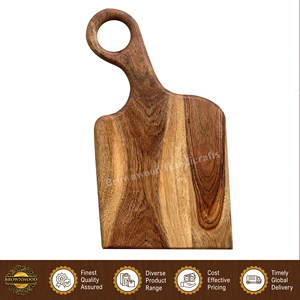 Fabricant indien de planches à charcuterie en bois multi-usages, design unique, meilleure qualité, planche à découper en bois d'acacia - Product Image 4