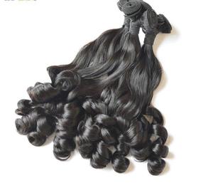 Extensiones de cabello rizado hinchable virgen vietnamita superventas de cabello VQ cuidado fácil, cabello humano crudo 100% sin caída ni enredos - Product Image 3