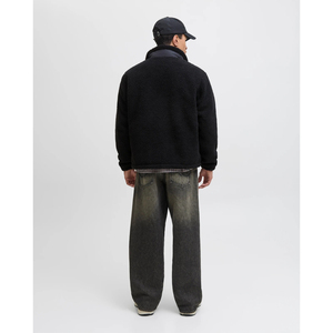 Chaqueta de Forro Polar Teddy con Cremallera, Cortavientos, Gruesa y Cálida para Invierno, Abrigo de Piel Sintética Oversize, Último Diseño, Abrigos Teddy Personalizados OEM al por Mayor - Product Image 5