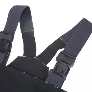 Salopette de travail robuste et respirante pour homme, imperméable, avec bretelles intégrées, idéale pour les tâches décontractées et de performance - Product Image 4