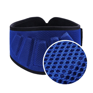New Arrival Unisex Fitness Neoprene Waist Trimmer Buckle <b>Weight</b> Lifting Adjustable Soft Breathable Safety Back Support Belt - Product Image 3