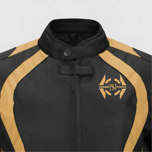 Chaqueta de Motocicleta Protectora de Alta Calidad, Transpirable e Impermeable, de Poliéster/Algodón, para Carreras de Autos, con Marca Personalizada - Product Image 5