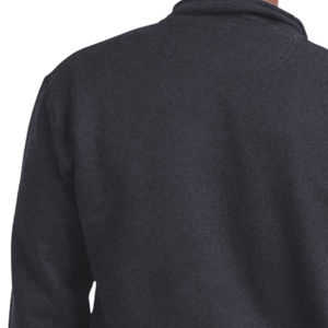Sudadera de Forro Polar para Hombre con Cierre de Cremallera, Manga Larga, Cuello Alto, Informal, para Invierno, Gimnasio, Aire Libre, Corte Regular, Mezcla de Algodón, Color Sólido - Product Image 4