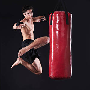 RX Sports Custom Leather MMA Kickboxing Training Boxing <b>Dummy</b> Punch Bag Adjustable Height Heavy Duty Eco-Friendly Durable - Product Image 6