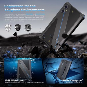 แท็บเล็ต Oukitel RT3 PLUS รุ่นทนทาน หน้าจอ HD 8.0 นิ้ว แบตเตอรี่ 11000mAh หน่วยความจำ 16GB (4+12)+128GB ระบบปฏิบัติการ Android 15.0 กล้อง 16MP - Product Image 6