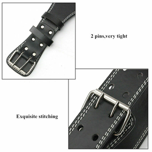 2026 New Sale Adjustable Cowhide Sports Weight Lifting Belt 4-Inch <b>Back</b> <b>Support</b> Advanced Protection Breathable Waterproof High - Product Image 4