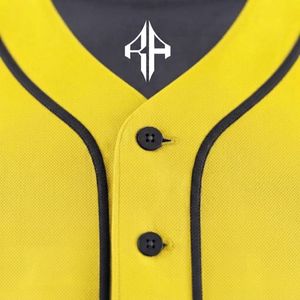 Nouvel ensemble de baseball pour hommes de haute qualité, matière 100 % polyester, col en V, impression par sublimation par RIVIAN ATLANTIC - Product Image 6