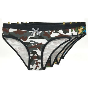 Braguitas de mujer de nailon y elastano de tiro medio, transpirables, ecológicas, de talla grande, con logotipo personalizado de calidad y diseño romántico. - Product Image 2