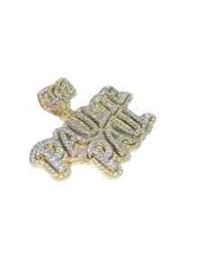 Pendentif Lettre Personnalisée Hip Hop Baguette Pauli Paul, Bijoux Fins, Pendentifs & Breloques, Collier Prénom Plaqué Or 18K Unisexe - Product Image 3