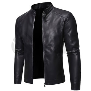 Chaqueta de Piel de Oveja Genuina de Invierno, Diseño Personalizado, Estilo Vintage, a la Moda, Resistente, para Hombre, Cortavientos, Talla Grande - Product Image 1