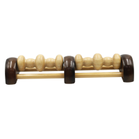 ALLWINWIN FTR29 Rouleau de massage des pieds - Masseur Shiatsu en bois pour fasciite plantaire
