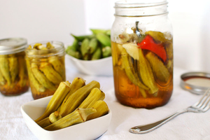 OEM MANUFACTURER <b>Pickled</b> Okra 1.5kg Bulk <b>Jar</b> for Restaurants Distributor and Foodservice - Product Image 4