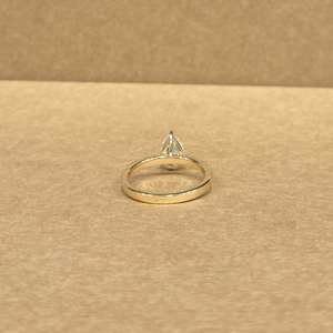 Trending 9KT Yellow Gold Moissanite Jewelry Studded Style 5.120 GM Gross Weight Trendy Luxury Wedding Party Wear Design - Product Image 1