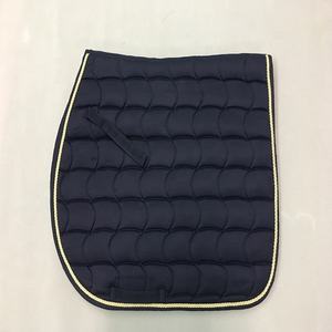 Tapis de selle de cheval matelassé personnalisé de haute qualité coton Nylon Style anglais Direct usine en gros Kanpur équipement d'équitation EQUINE - Product Image 6
