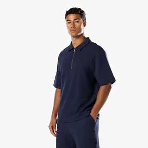 Wholesale <b>Polyester</b> Men's for Fleece Fabric High Quality Contrast Stitch Breathable Custom Logo <b>T</b>-<b>shirt</b> - Product Image 4
