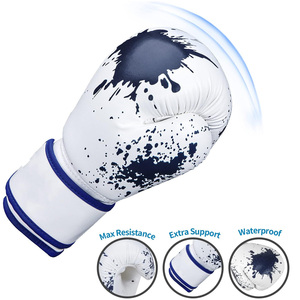 Guantes de Boxeo con Correa de Muñeca Ajustable - Manoplas Absorbentes de Impactos para Hombres y Mujeres - Product Image 2
