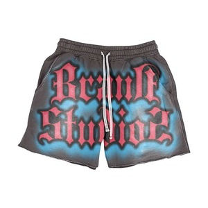 Conjunto de Verano de Alta Calidad para Hombre, Camiseta Negra de Algodón con Cuello Redondo, Diseño con Letras Estampadas, Moda de Verano - Product Image 3