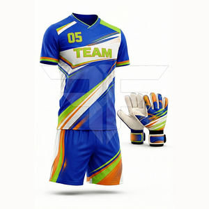 Uniforme de Fútbol Transpirable de Alta Calidad con Estampado Personalizado, Logotipo Personalizado, Talla Personalizada, Duradero, 100% Poliéster - Product Image 4