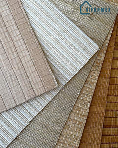 Papel Tapiz de Fibra Natural para Hogar y Oficina, Revestimiento de Pared Texturizado Tejido a Mano para Diseño de Interiores - Product Image 4