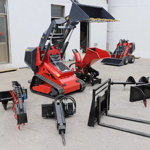 รถตักล้อยางขนาดเล็กแบบมินิครอว์เลอร์ กำลังยกขนาดเล็ก สำหรับงานก่อสร้างและอุตสาหกรรม - Product Image 1