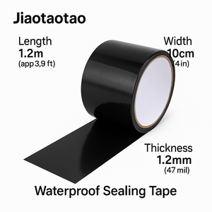 Siêu mạnh mẽ cao su không thấm nước băng tự dính PVC rò rỉ sửa chữa cho đường ống mái vườn Hose ngay lập tức sửa chữa thời tiết kháng - Product Image 2