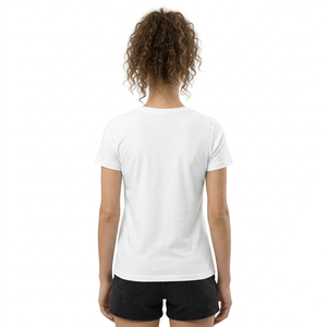 Camiseta Básica de Alta Calidad para Mujer, Corte Ajustado, Manga Corta, Cuello Redondo, Color Blanco, Estilo Holgado, Top de Verano - Product Image 5