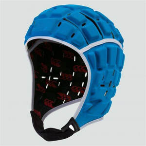 Casque de football américain premium à coque souple, casque de rugby de sécurité avec protection de la tête rembourrée en mousse EVA haute densité, réglable et protecteur - Product Image 5
