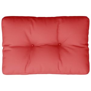 Pallet cuscino esterno in tessuto in 19.7 rosso \ "x15.7 \" x4.7 \" - Product Image 2
