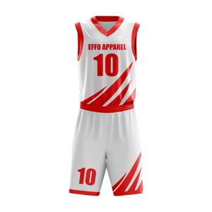 Uniformes de Baloncesto Deportivos al por Mayor, Conjuntos Personalizados con Logotipo Impreso, Calidad Premium, 100% Poliéster, Secado Rápido - Product Image 2