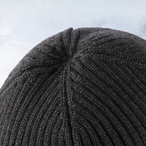 Custom Plain Beanie Hat Men Heavy Ribbed Acrylic <b>Yarn</b> Folded Cuff Solid Warm Daily Skullcap Covers Pack - Product Image 6