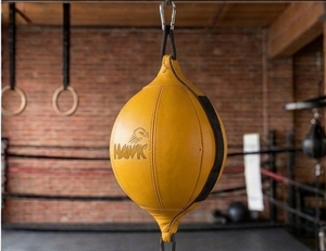 KLTW INT'L PU Heavy Double End <b>Speed</b> <b>Bag</b> Durable Punching Ball with Easy Install for Boxing Training - Product Image 4