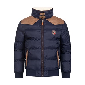 OEM ODM Wholesale Blank Men's Puffer Jacket Winter Warm Hooded Parka Windproof Custom Colour Outerwear Heavy Weight <b>Padded</b> <b>Coat</b> - Product Image 3