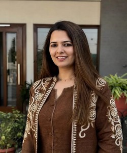 chiku embroidery cotton <b>top</b> Women casual ethnic wear Loose fit all seasons <b>top</b> India Pakistan style SHAGUN 86282 - Product Image 2